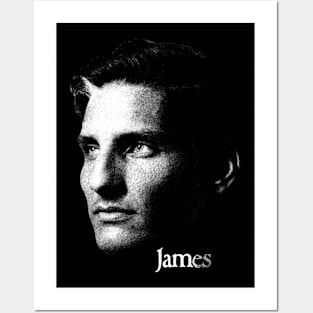 James Flower Portrait Retro Posters and Art